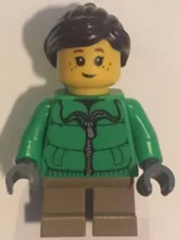 LEGO Winter Holiday Train Girl minifigure