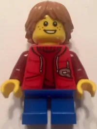 LEGO Winter Holiday Train Boy minifigure
