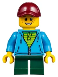 LEGO Winter Holiday Train Station Child minifigure