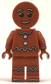 LEGO Gingerbread Man - Dark Orange minifigure