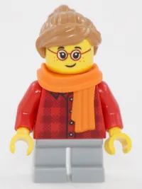 LEGO Girl with Scarf minifigure