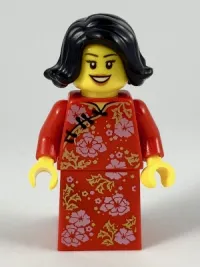 LEGO Mother, Chinese New Year's Eve Dinner minifigure