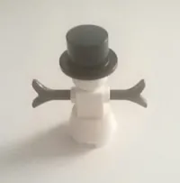 LEGO Snowman with 2 x 2 Truncated Cone as Legs minifigure
