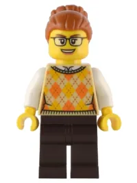 LEGO Santa's Toys and Games Store Owner minifigure