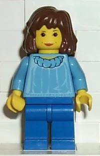 LEGO Hermione Granger, Medium Blue Torso, Blue Legs minifigure