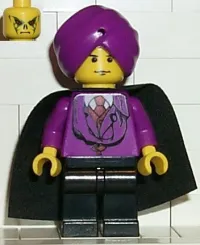 LEGO Professor Quirinus Quirrell, Yellow Head, Purple Turban and Torso minifigure