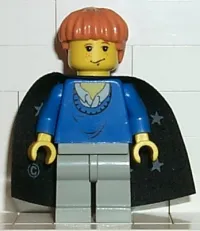 LEGO Ron Weasley, Blue Sweater, Black Cape with Stars minifigure
