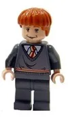 LEGO Ron Weasley, Gryffindor Stripe Torso, Sleeping / Awake Face minifigure