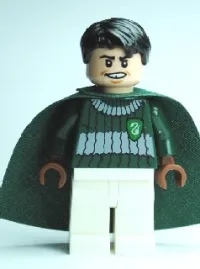 LEGO Marcus Flint, Dark Green and White Quidditch Uniform minifigure