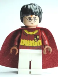 LEGO Harry Potter, Dark Red Quidditch Uniform, Light Nougat Head minifigure