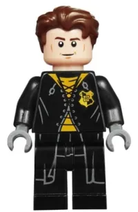 LEGO Cedric Diggory, Black and Yellow Uniform minifigure