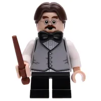 LEGO Professor Filius Flitwick - Light Bluish Gray Vest minifigure