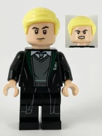 LEGO Draco Malfoy, Slytherin Sweater and Black Robe minifigure