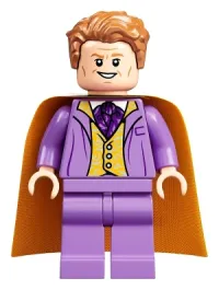LEGO Gilderoy Lockhart, Medium Lavender Torso and Legs minifigure