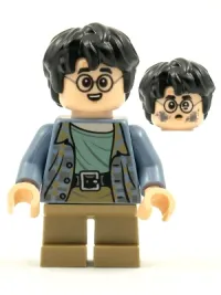 LEGO Harry Potter, Sand Blue Jacket, Dirty Face minifigure