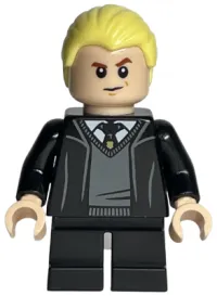 LEGO Draco Malfoy - Hogwarts Robe, Black Tie minifigure