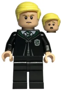 LEGO Draco Malfoy - Black Slytherin Robe and Legs minifigure
