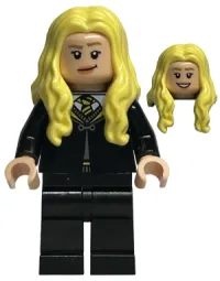 LEGO Hannah Abbott - Black Hufflepuff Robe and Legs minifigure