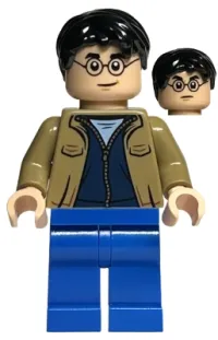 LEGO Harry Potter - Dark Tan Jacket, Blue Legs minifigure