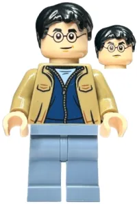 LEGO Harry Potter - Dark Tan Jacket, Sand Blue Legs minifigure