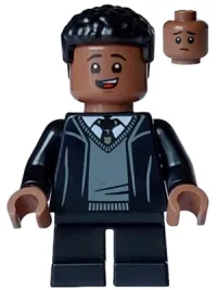 LEGO Dean Thomas - Hogwarts Robe, Black Tie minifigure