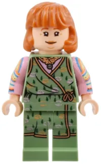 LEGO Molly Weasley - Sand Green Floral Robe minifigure