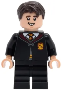 LEGO Neville Longbottom - Gryffindor Robe Clasped, Black Medium Legs minifigure
