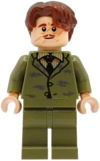 LEGO Professor Remus Lupin - Olive Green Suit minifigure