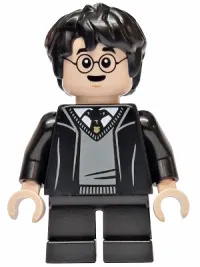 LEGO Harry Potter - Hogwarts Robe, Black Tie, Surprised minifigure