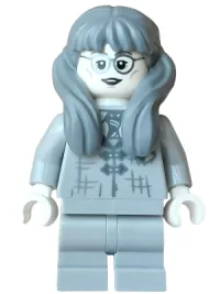 LEGO Moaning Myrtle – Light Bluish Gray Robe, Silver Glasses minifigure