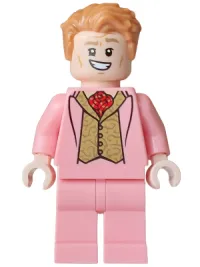 LEGO Gilderoy Lockhart - Warm Pink Suit, Gold Vest minifigure