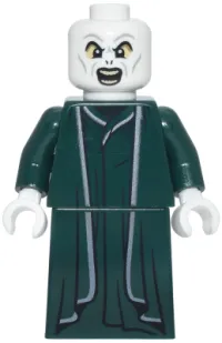 LEGO Lord Voldemort - Dark Green Robe, Skirt minifigure