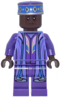 LEGO Kingsley Shacklebolt - Umber, Blue Violet and Dark Purple Robe minifigure
