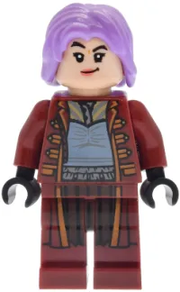 LEGO Nymphadora Tonks - Medium Lavender Hair, Dark Red Outfit minifigure