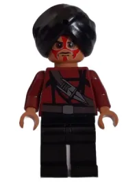 LEGO Indiana Jones with Open Shirt and Open Mouth Grin Minifigure