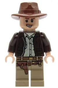 LEGO Indiana Jones - Open-Mouth Grin minifigure