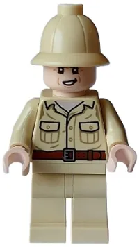 LEGO Rene Belloq - Tan Jacket minifigure