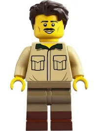 LEGO Paleontologist minifigure