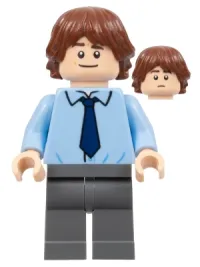 LEGO Jim Halpert minifigure