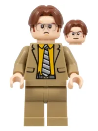 LEGO Dwight Schrute minifigure