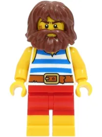 LEGO Ray the Castaway minifigure