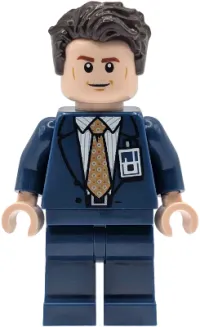 LEGO Fox Mulder minifigure
