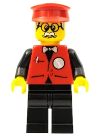 LEGO Infomaniac, Black Legs minifigure