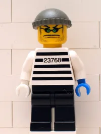 LEGO Xtreme Stunts Brickster with Dark Gray Knit Cap minifigure
