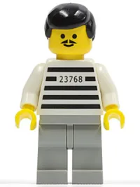 LEGO Police - Jailbreak Joe, Light Gray Legs minifigure