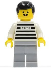 LEGO Police - Jailbreak Joe, Light Bluish Gray Legs (Reissue) minifigure