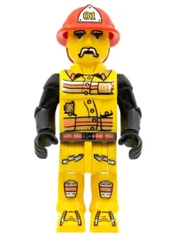 LEGO Fireman in Hat #01 minifigure