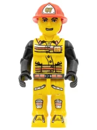 LEGO Fireman in Hat #07 minifigure