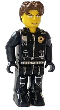 LEGO Jack Stone - Black Jacket, Black Legs minifigure