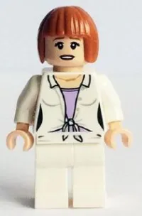 LEGO Claire (Claire Dearing - Tied Shirt, Lavender Undershirt) minifigure